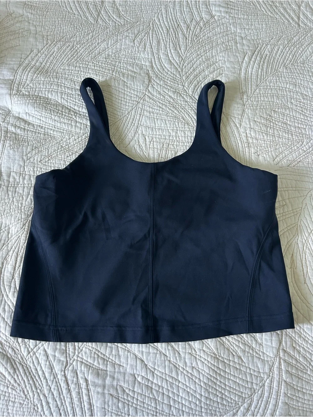 lululemon athletica Black Scoop-Back Tank - Women's